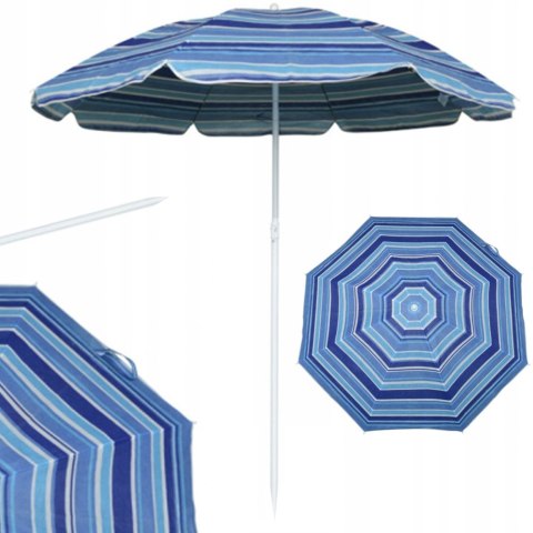 DUŻY PARASOL PLAŻOWY OGRODOWY SKŁADANY KEMPING 180 DUŻY PARASOL PLAŻOWY OGRODOWY SKŁADANY KEMPING 180