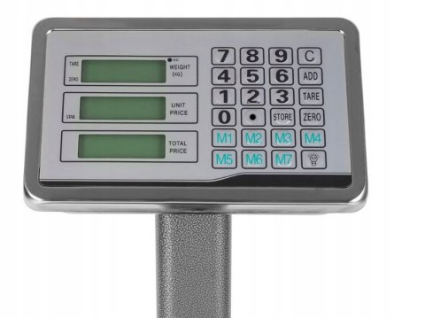 300KG WAGA MAGAZYNOWA PRZEMYSŁOWA TOWAROWA SKLEPOWA PLATFORMOWA MOCNA LCD 300KG WAGA MAGAZYNOWA PRZEMYSŁOWA TOWAROWA SKLEPOWA PLATFORMOWA MOCNA LCD