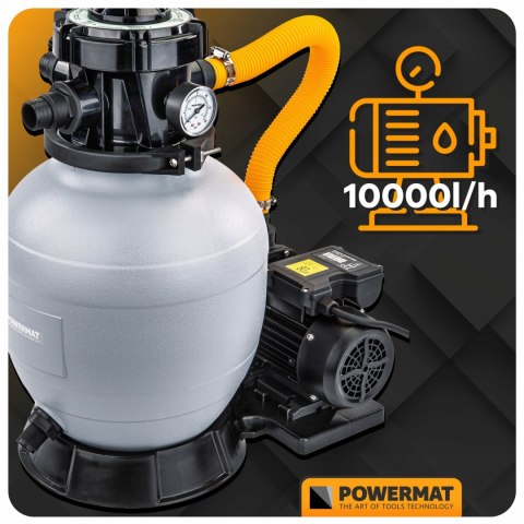 POMPA PIASKOWA DO BASENU FILTRUJĄCA DO BASENÓW WYDAJNA 10000 l/h FILTR POMPA PIASKOWA DO BASENU FILTRUJĄCA DO BASENÓW WYDAJNA 10000 l/h FILTR
