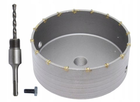 OTWORNICA MURU BETONU WIDIOWA FREZ KORONKA WIERTŁO KORONOWE 120mm SDS+ PLUS