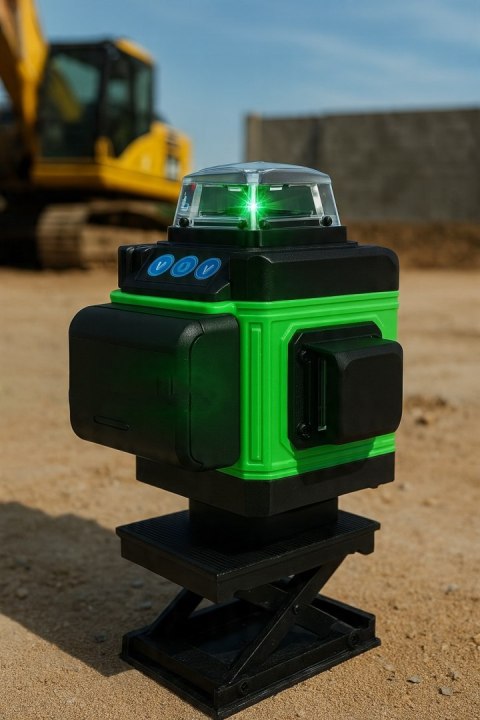 POZIOMICA LASEROWA LASER KRZYŻOWY ZIELONY SAMOPOZIOMUJĄCA 4D 360 2 BATERIE POZIOMICA LASEROWA LASER KRZYŻOWY ZIELONY SAMOPOZIOMUJĄCA 4D 360 2 BATERIE