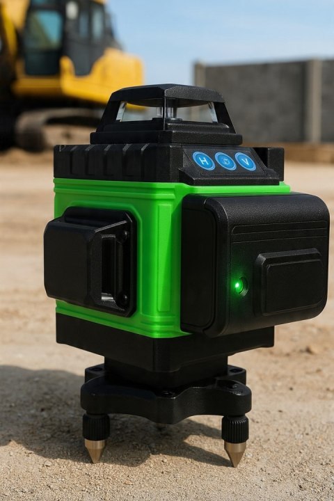 POZIOMICA LASEROWA LASER KRZYŻOWY ZIELONY SAMOPOZIOMUJĄCA 4D 360 2 BATERIE POZIOMICA LASEROWA LASER KRZYŻOWY ZIELONY SAMOPOZIOMUJĄCA 4D 360 2 BATERIE