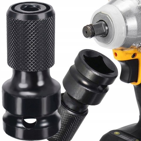 REDUKCJA ADAPTER UDAROWY 1/2' KWADRAT NA 1/4' HEX REDUKCJA ADAPTER UDAROWY 1/2' KWADRAT NA 1/4' HEX