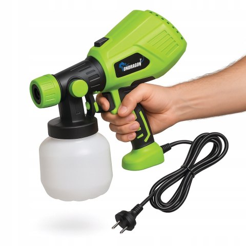 AGREGAT MALARSKI PISTOLET LAKIERNICZY NATRYSKOWY do MALOWANIA ŚCIAN 800ml AGREGAT MALARSKI PISTOLET LAKIERNICZY NATRYSKOWY do MALOWANIA ŚCIAN 800ml