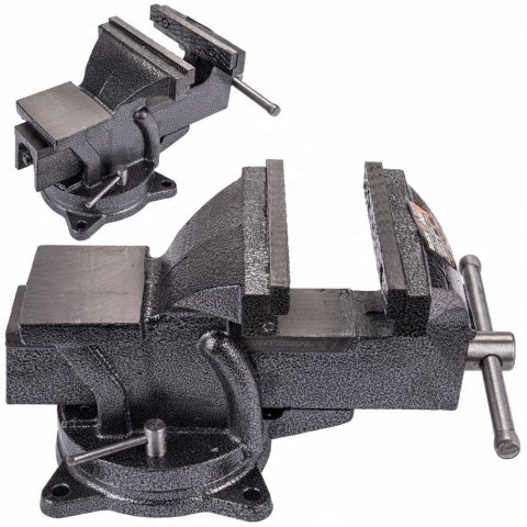 BLACK IMADŁO ŚLUSARSKIE OBROTOWE 150MM MOCNE BLACK IMADŁO ŚLUSARSKIE OBROTOWE 150MM MOCNE