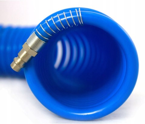 WĄŻ PRZEWÓD SPIRALNY PNEUMATYCZNY POLIURETANOWY KOMPRESORA 8x12mm 10 METRÓW WĄŻ PRZEWÓD SPIRALNY PNEUMATYCZNY POLIURETANOWY KOMPRESORA 8x12mm 10 METRÓW