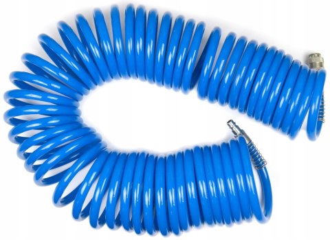 WĄŻ SPIRALNY 8X12 MM 15M PRZEWÓD PNEUMATYCZNY DO KOMPRESORA WĄŻ SPIRALNY 8X12 MM 15M PRZEWÓD PNEUMATYCZNY DO KOMPRESORA