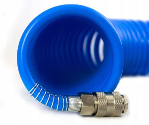 WĄŻ SPIRALNY 8X12 MM 15M PRZEWÓD PNEUMATYCZNY DO KOMPRESORA WĄŻ SPIRALNY 8X12 MM 15M PRZEWÓD PNEUMATYCZNY DO KOMPRESORA