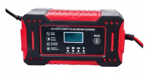 Prostownik AKUMULATOROWY Mikroprocesorowy Samochodowy 12V 6A Ładowarka LCD Prostownik AKUMULATOROWY Mikroprocesorowy Samochodowy 12V 6A Ładowarka LCD