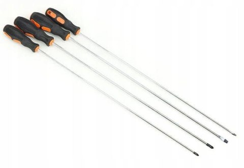 ŚRUBOKRĘTY PRZEDŁUŻANE WKRĘTAKI DŁUGIE 450 MM 4 SZT. Z MAGNESEM