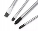 ŚRUBOKRĘTY PRZEDŁUŻANE WKRĘTAKI DŁUGIE 450 MM 4 SZT. Z MAGNESEM