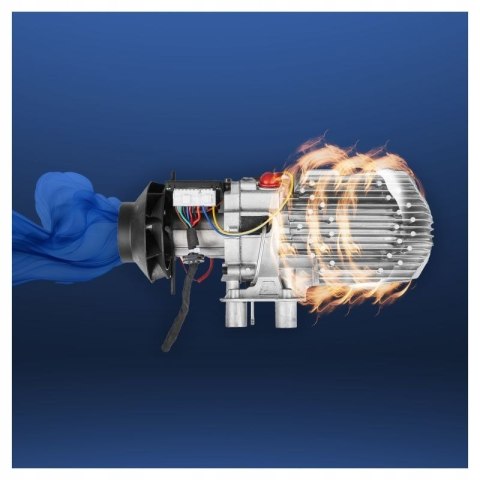 NAGRZEWNICA SPALINOWA DMUCHAWA OLEJOWA OGRZEWANIE POSTOJOWE ON 12/230V 8KW NAGRZEWNICA SPALINOWA DMUCHAWA OLEJOWA OGRZEWANIE POSTOJOWE ON 12/230V 8KW