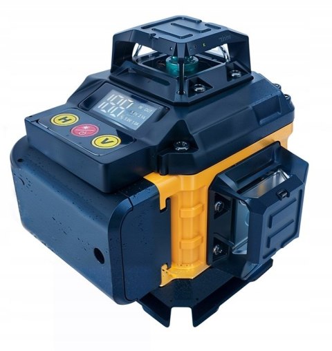 POZIOMICA LASEROWA LASER KRZYŻOWY ZIELONY SAMOPOZIOMUJĄCA 4D 360 + STATYW POZIOMICA LASEROWA LASER KRZYŻOWY ZIELONY SAMOPOZIOMUJĄCA 4D 360 + STATYW