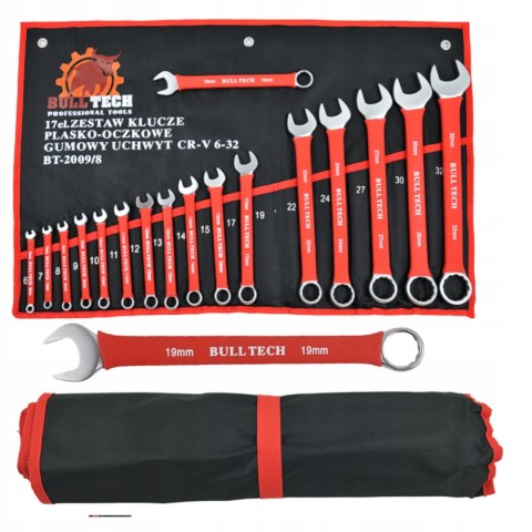 17el KLUCZE PŁASKO OCZKOWE 6-32mm KLUCZ PŁASKIE g