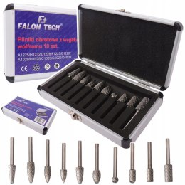 FREZY PILNIKI TRZPIENIOWE DO METALU ZESTAW FREZÓW PILNIKÓW OBROTOWYCH 10EL