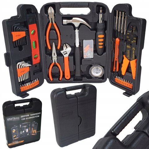 Kraft&Dele KD10465 Zestaw narzędzi 129el. PREZENT