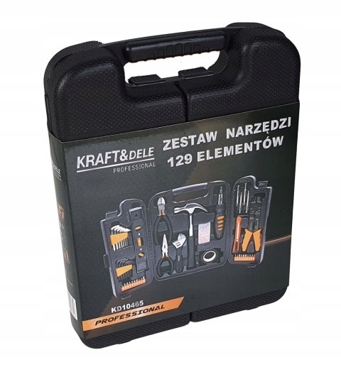 Kraft&Dele KD10465 Zestaw narzędzi 129el. PREZENT