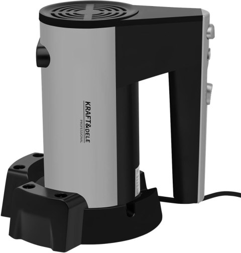 MIKSER RĘCZNY KUCHENNY 1000W SOLIDNY 5 POZIOMÓW + TURBO WYMIENNE ŁOPATKI