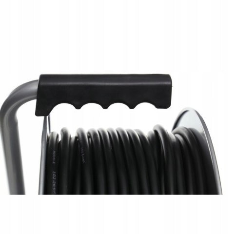 Przedłużacz ogrodowy Kraft&Dele 30 m 4 szt. gniazd srebrny