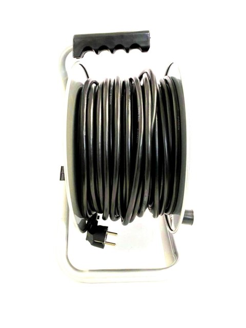 Przedłużacz ogrodowy Kraft&Dele 30 m 4 szt. gniazd srebrny