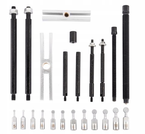 ŚCIĄGACZ WEWNĘTRZNY BELKOWY DO ŁOŻYSK KULOWYCH KULKOWYCH ZESTAW ŚCIĄGACZY