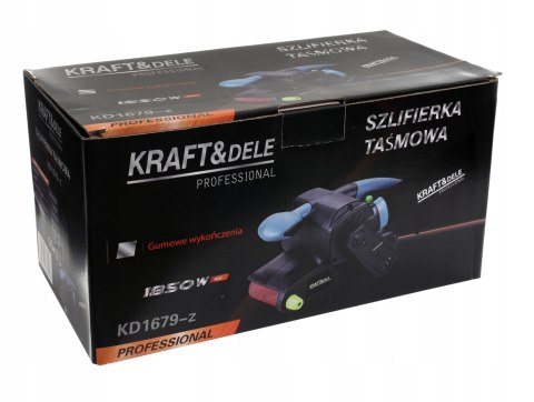 Szlifierka taśmowa sieciowe Kraft&Dele 1850 W 230 V