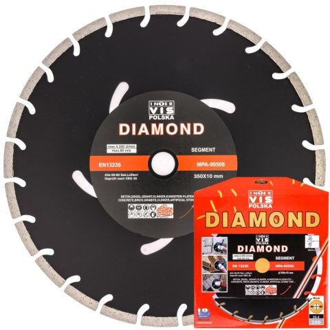 Tarcza do cięcia betonu Inter-Vis 350x25,4
