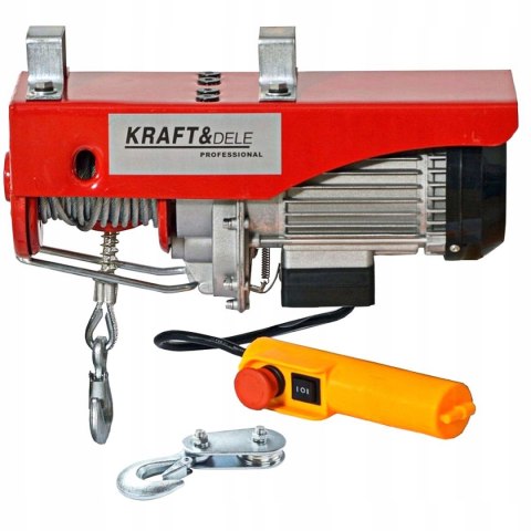 Wciągarka Kraft&Dele KD1526 0,8 t wysokość podnoszenia 12 m