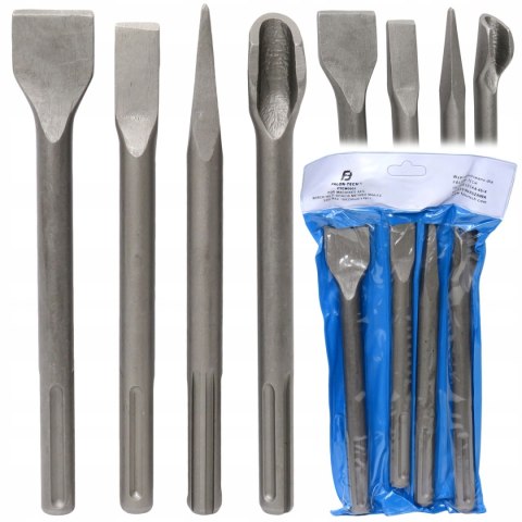 ZESTAW DŁUT DŁUTA DŁUTO DO BETONU SDS MAX 4 SZT