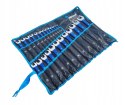 ZESTAW KMPLET KLUCZE PŁASKO OCZKOWE 6-36mm 25 ELEMENTÓW + PŁACHTA OD9063