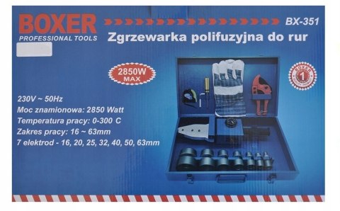 ZGRZEWARKA DO ZGRZEWANIA RUR PP PCV 2850W MATRYCE ZESTAW MOCNA SOLIDNA