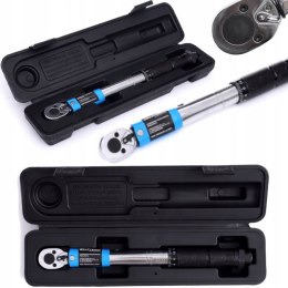 KLUCZ DYNAMOMETRYCZNY 1/2 28-210Nm kół CrV + NASADKI 17,19,21mm +PRZEDŁUŻKA