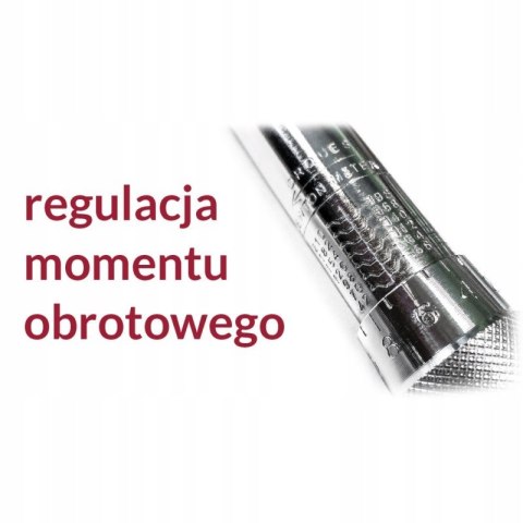 KLUCZ DYNAMOMETRYCZNY 1/2 28-210Nm kół CrV + NASADKI 17,19,21mm +PRZEDŁUŻKA