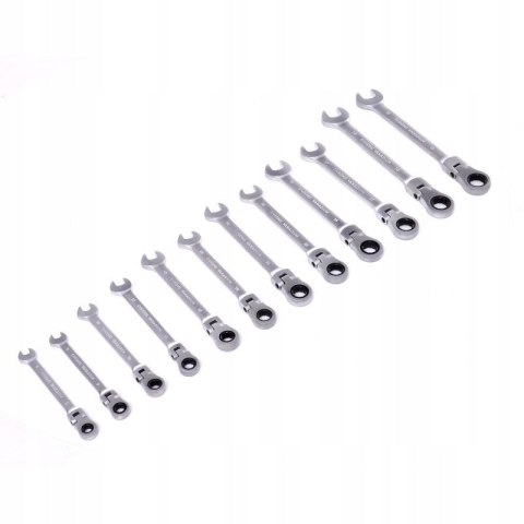 KLUCZE PŁASKO OCZKOWE ŁAMANE Z GRZECHOTKĄ WALIZKA