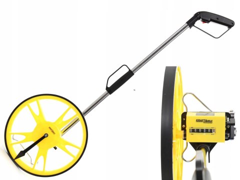 KOŁO MIERNICZE Z LICZNIEKIEM BUDOWLANE KÓŁKO DROGOWE DROGOMIERZ 100M POMIAR