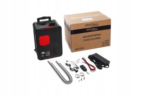 MOBILNA NAGRZEWNICA OGRZEWANIE POSTOJOWE OLEJOWA LCD 9kW PILOT 12/24/230V