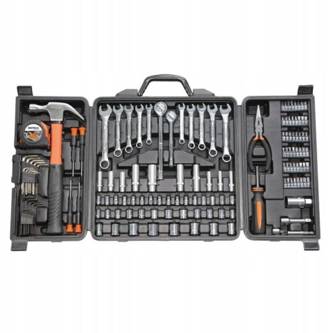 Narzędzia 140 Częściowy Zestaw Narzędzi 140 Elementów Walizka Kraft&Dele