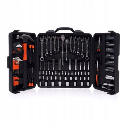 Narzędzia 140 Częściowy Zestaw Narzędzi 140 Elementów Walizka Kraft&Dele