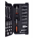 Narzędzia 140 Częściowy Zestaw Narzędzi 140 Elementów Walizka Kraft&Dele