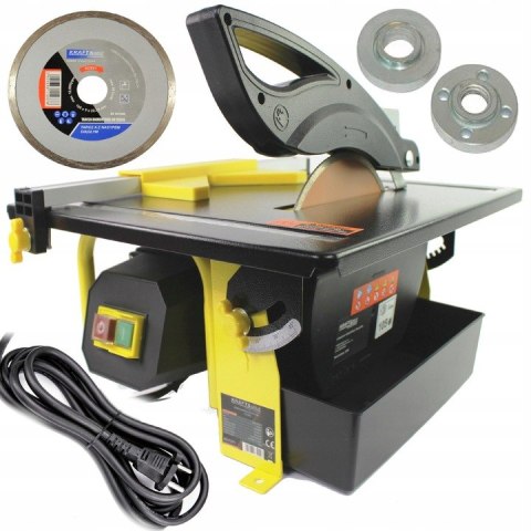 PRZECINARKA STOLIKOWA 1700W MASZYNKA PILARKA DO PŁYTEK GLAZURY MOKRO SUCHO