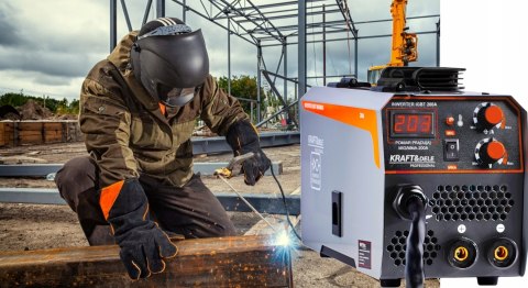 Półautomat spawalniczy MIG/MAG, MMA, TIG Kraft&Dele 40-200 A 230 V