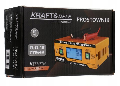Prostownik mikroprocesorowy Kraft&Dele KD1919 10A