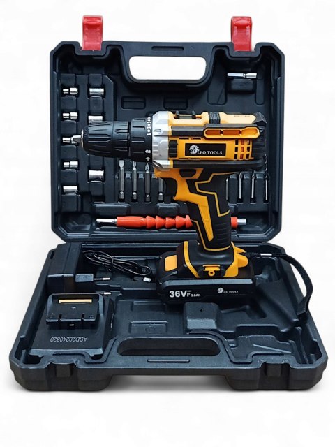 Wkrętarka LEO TOOLS 36V. WKRETARKA plus 2 AKU