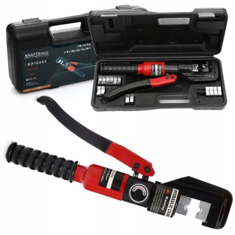 ZACISKARKA PRASKA PRASA DO KABLI LIN PRZEWODÓW HYDRAULICZNA 4 - 70mm