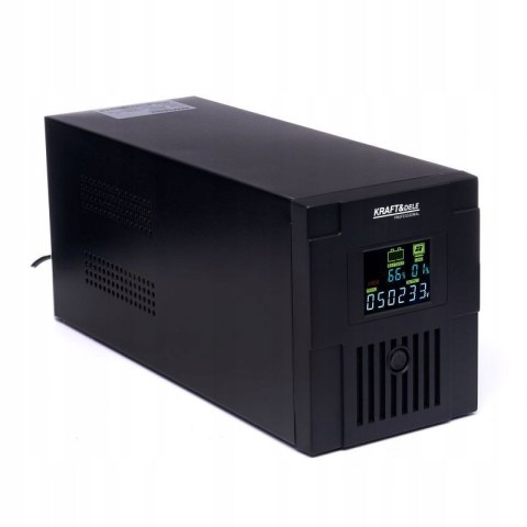 ZASILANIE UPS AWARYJNE 900W LCD PIECA POMPY 1500VA KOMPUTERA BATERIA 7Ah