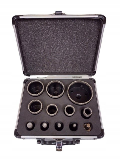 ZESTAW OTWORNICA WIERTŁO DIAMENTOWE DO GRESU 6-68