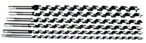 ZESTAW WIERTEŁ WIERTŁA DO DREWNA 460mm 6SZT 6-25