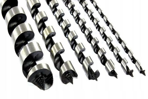 ZESTAW WIERTEŁ WIERTŁA DO DREWNA 460mm 6SZT 6-25