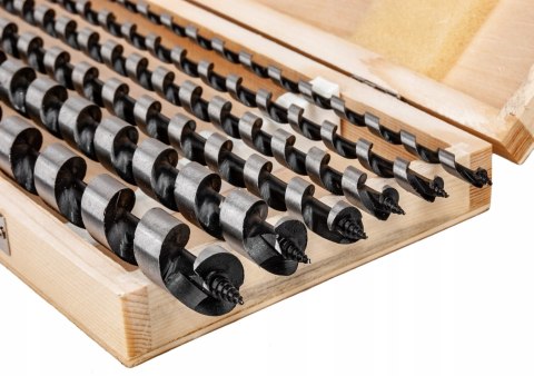 ZESTAW WIERTEŁ WIERTŁA DO DREWNA 460mm 6SZT 6-25