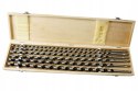 ZESTAW WIERTEŁ WIERTŁA DO DREWNA 460mm 6SZT 6-25